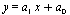 y = `+`(`*`(a[1], `*`(x)), a[0])